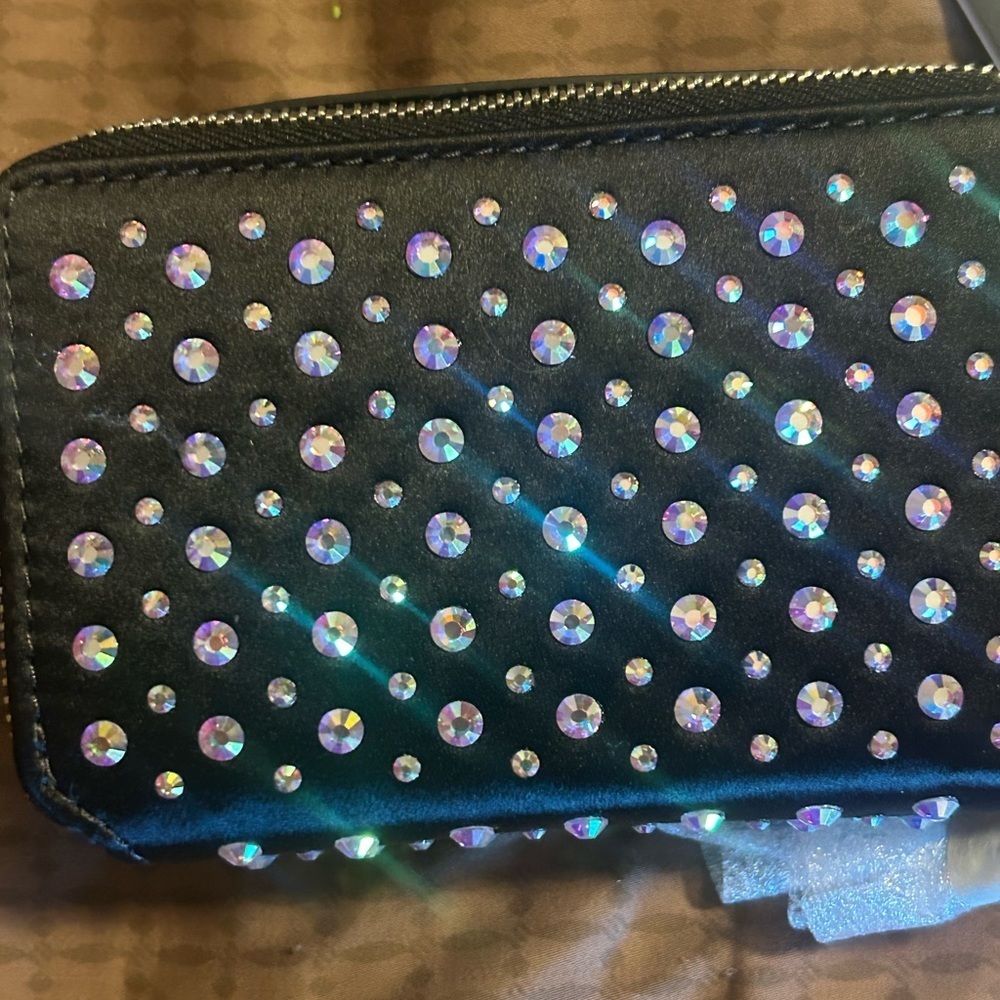 Kate Spade Black and Silver Studded Crossbody micro bag - Picture 7 of 15
